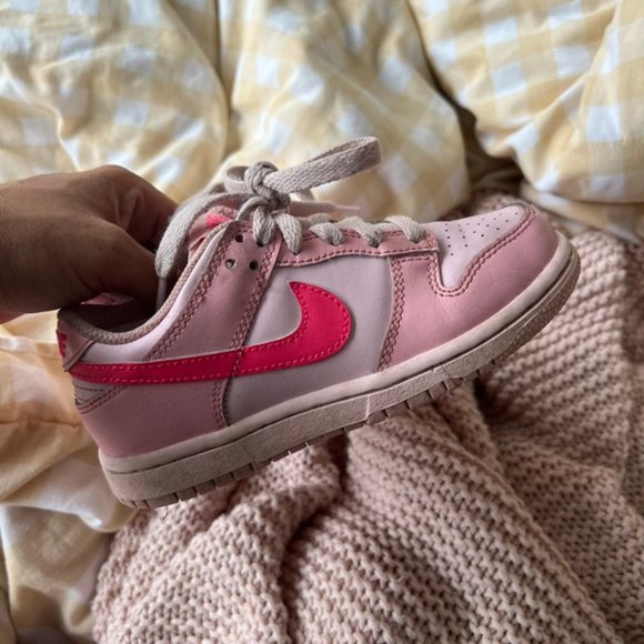 Nike Shoes - Kids pink Nike dunks